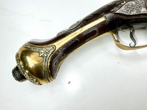 FLINTLOCK PISTOL 1650 - ADDITIONAL PHOTO 5