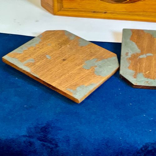 TEA CADDIE SATINWOOD WITH SHELL INLAYS GEORGIAN - ADDITIONAL PHOTO 7