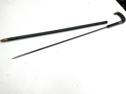 SUPERIOR GENTLEMANS WALKING STICK SWORD STICK - ADDITIONAL PHOTO 10