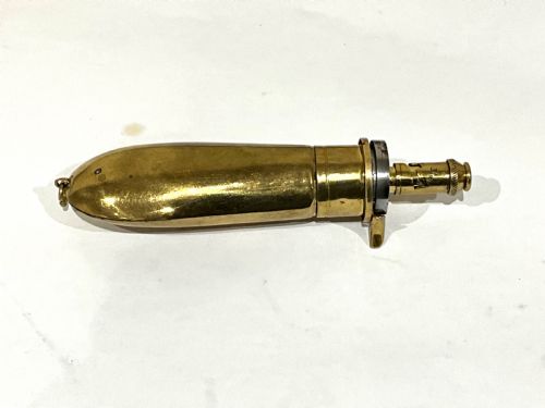 POWDER FLASK BY C JW HAWKSLEY - ADDITIONAL PHOTO 4