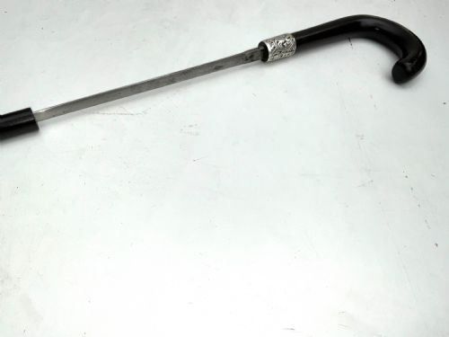 MASONIC GENT'S WALKING STICK SWORD STICK - ADDITIONAL PHOTO 12