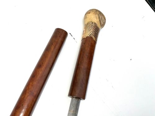 SUPERB GENTS WALKING STICK SWORD STICK - ADDITIONAL PHOTO 9