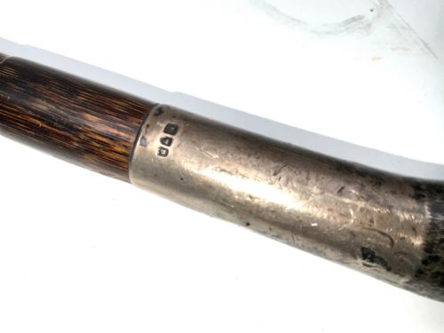THE FINEST GENTLEMANS WALKING STICK SWORD STICK WITH SILVER HORSES HEAD HANDLE - ADDITIONAL PHOTO 20
