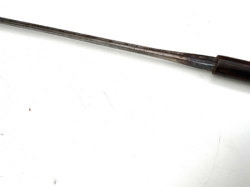 THE FINEST GENTLEMANS WALKING STICK SWORD STICK WITH SILVER HORSES HEAD HANDLE - ADDITIONAL PHOTO 21