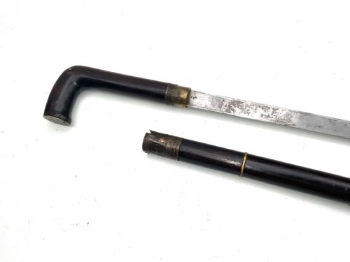 GENTLEMANS WALKING STICK SWORD STICK VICTORIAN - ADDITIONAL PHOTO 4