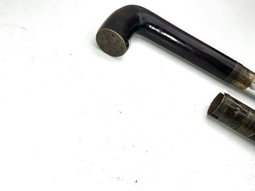 GENTLEMANS WALKING STICK SWORD STICK VICTORIAN - ADDITIONAL PHOTO 5