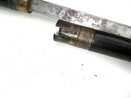 GENTLEMANS WALKING STICK SWORD STICK VICTORIAN - ADDITIONAL PHOTO 6