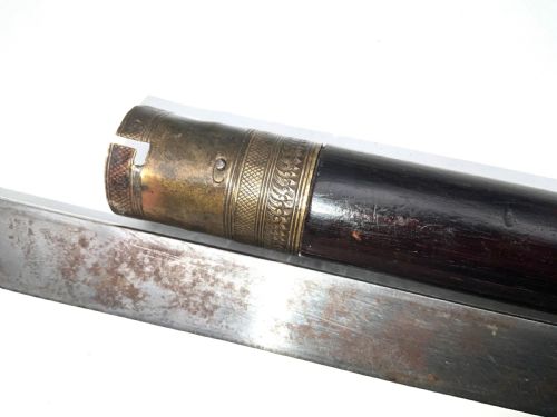 GENTLEMANS WALKING STICK SWORD STICK VICTORIAN - ADDITIONAL PHOTO 7