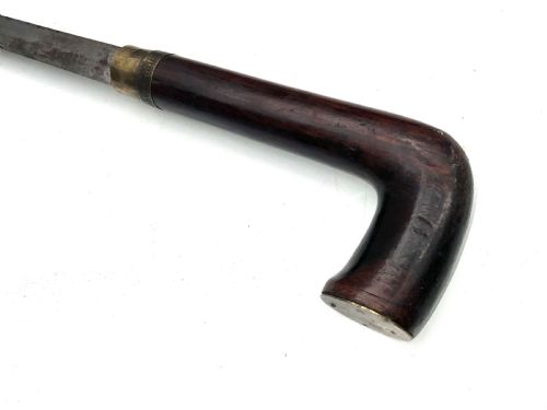 GENTLEMANS WALKING STICK SWORD STICK VICTORIAN - ADDITIONAL PHOTO 9