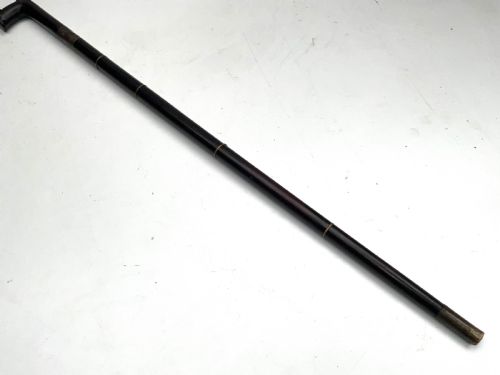 GENTLEMANS WALKING STICK SWORD STICK VICTORIAN - ADDITIONAL PHOTO 14