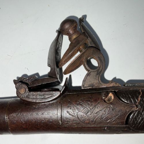 FLINTLOCK PISTOL EARLY 18TH CENTURY - ADDITIONAL PHOTO 2