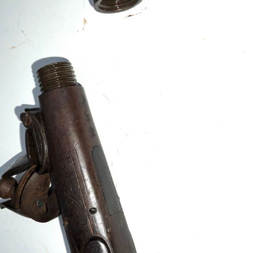 FLINTLOCK PISTOL EARLY 18TH CENTURY - ADDITIONAL PHOTO 9
