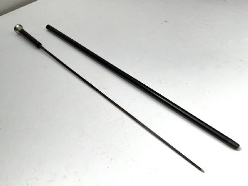 GENTLEMANS WALKING STICK SWORD STICK LONDON 1925