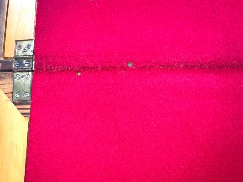 TEMPLE MOUNT CARVED OLIVE WOOD WRITING SLOPE - ADDITIONAL PHOTO 7