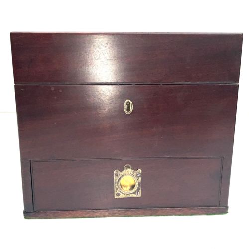 GEORGE III APOTHECARY BOX WITH OUT CONTENTS - ADDITIONAL PHOTO 2