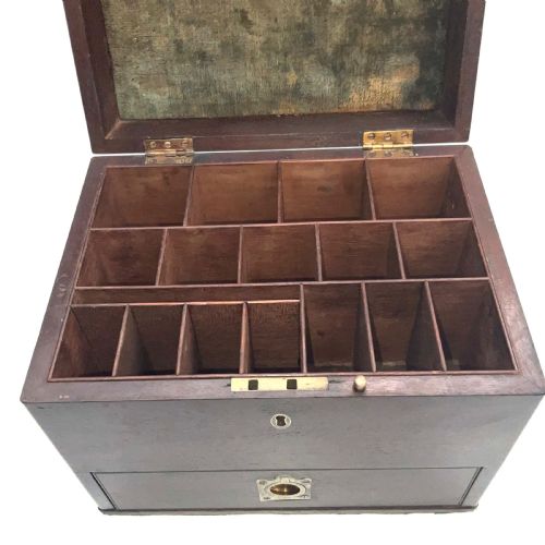 GEORGE III APOTHECARY BOX WITH OUT CONTENTS - ADDITIONAL PHOTO 7