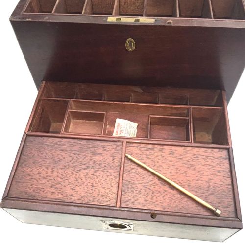 GEORGE III APOTHECARY BOX WITH OUT CONTENTS - ADDITIONAL PHOTO 8