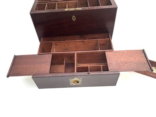 GEORGE III APOTHECARY BOX WITH OUT CONTENTS - ADDITIONAL PHOTO 9