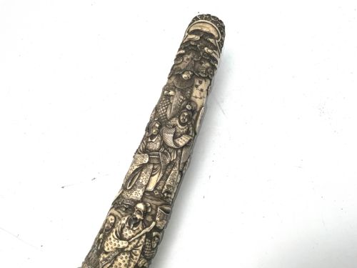 JAPANESE CARVED SWORD KOTO BLADE - ADDITIONAL PHOTO 1