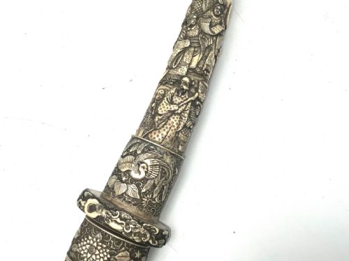 JAPANESE CARVED SWORD KOTO BLADE - ADDITIONAL PHOTO 4