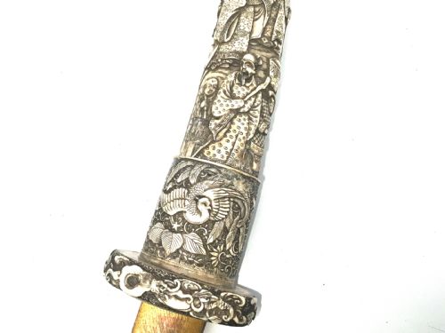 JAPANESE CARVED SWORD KOTO BLADE - ADDITIONAL PHOTO 15