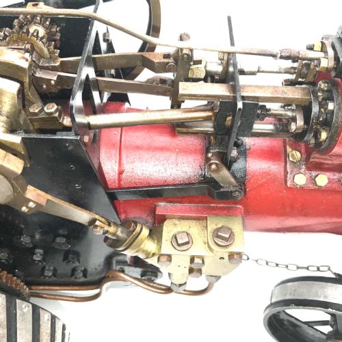ONE INCH SCALE STEAM TRACTION ENGINE - ADDITIONAL PHOTO 29