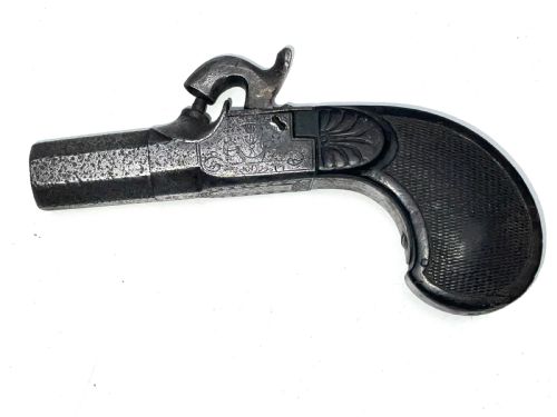 PERCUSION PISTOL BY AUGUSTE FRANCOTTE LIGE - ADDITIONAL PHOTO 3
