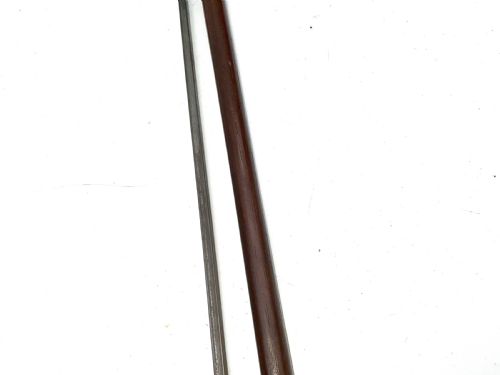 HORNED HANDLE GENTLEMANS WALKING STICK SWORD STICK - ADDITIONAL PHOTO 2