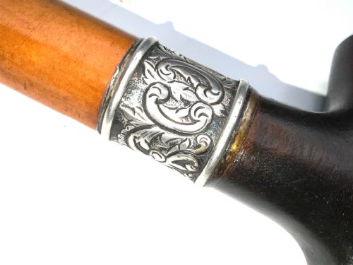 GENTLEMANS WALKING STICK SWORD STICK 1918 - ADDITIONAL PHOTO 12