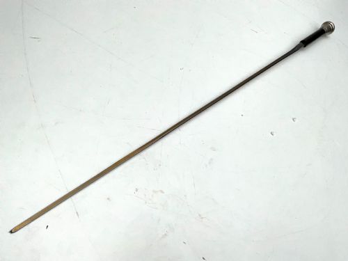 GENTLEMANS SILVER TOPPED WALKING STICK SWORD STICK - ADDITIONAL PHOTO 13