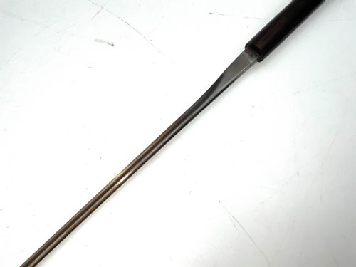 GENTLEMANS SILVER TOPPED WALKING STICK SWORD STICK - ADDITIONAL PHOTO 15