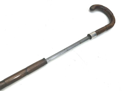 PARTRIDGE WOOD WALKING STICK SWORD STICK BY KENDAL - ADDITIONAL PHOTO 12