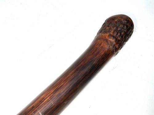 GENTLEMANS WALKING STICK SWORD STICK WITH ROOT ENDED HANDLE - ADDITIONAL PHOTO 6
