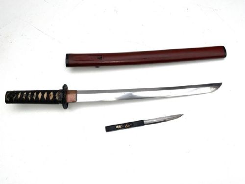 JAPANESE WAKIZASHI KOTO SWORD CIRCA 1550S
