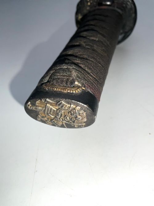 JAPANESE WAKIZASHI KOTO SWORD CIRCA 1550S - ADDITIONAL PHOTO 1