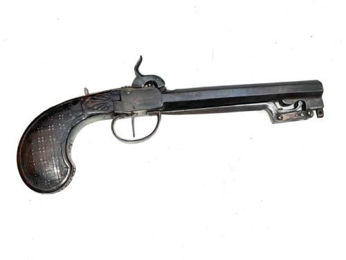 PERCUSHION BELT PISTOL WITH BAYONET - ADDITIONAL PHOTO 12