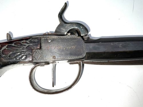 PERCUSHION BELT PISTOL WITH BAYONET - ADDITIONAL PHOTO 14