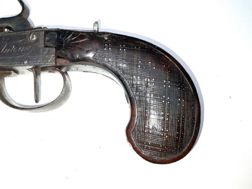 PERCUSHION BELT PISTOL WITH BAYONET - ADDITIONAL PHOTO 18