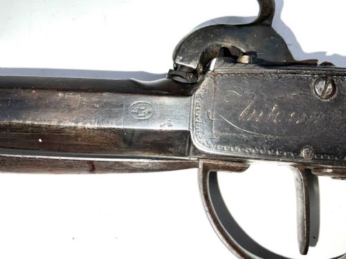 PERCUSHION BELT PISTOL WITH BAYONET - ADDITIONAL PHOTO 20