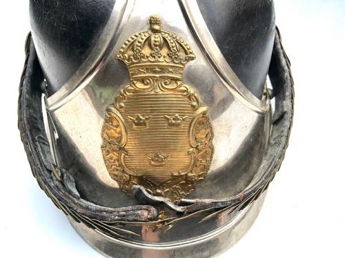 SWEDISH DRAGOON REGIMENT HELMET OFFICERS - ADDITIONAL PHOTO 1