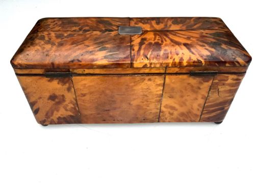 TORTOISE SHELL TEA CADDY - ADDITIONAL PHOTO 5