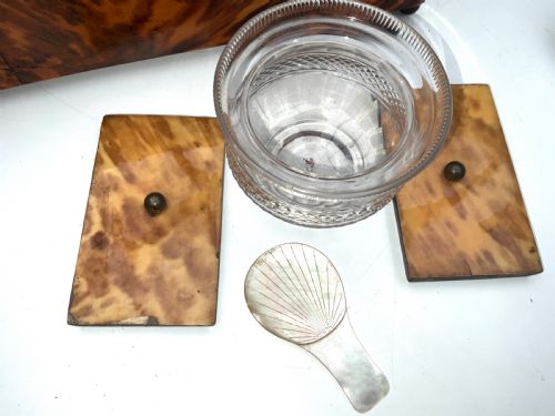 TORTOISE SHELL TEA CADDY - ADDITIONAL PHOTO 8