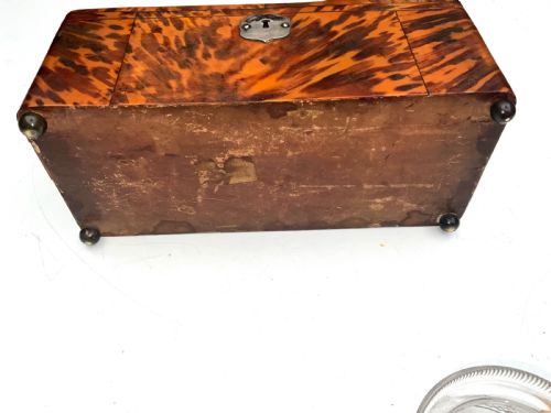 TORTOISE SHELL TEA CADDY - ADDITIONAL PHOTO 10