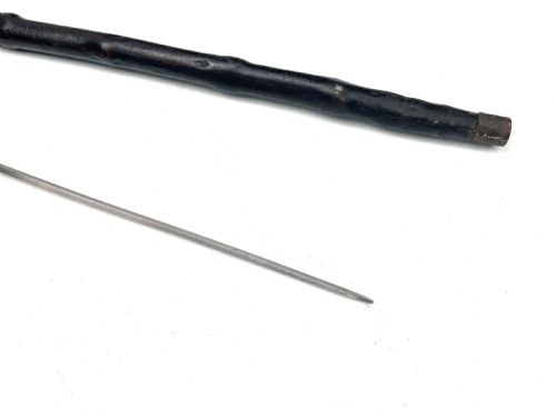 GENTS HOLLY WOOD WALKING STICK SWORD STICK - ADDITIONAL PHOTO 10