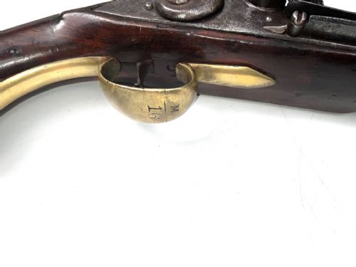 FLINTLOCK PISTOL BY HARRISON OF LONDON - ADDITIONAL PHOTO 6