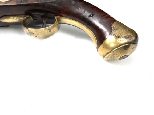 FLINTLOCK PISTOL BY HARRISON OF LONDON - ADDITIONAL PHOTO 10