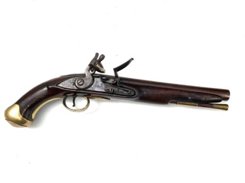 FLINTLOCK PISTOL BY HARRISON OF LONDON - ADDITIONAL PHOTO 14