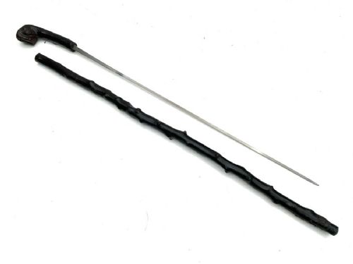 IRISH BLACKTHORN WALKINGSWORD STICK