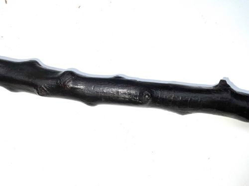 IRISH BLACKTHORN WALKINGSWORD STICK - ADDITIONAL PHOTO 2