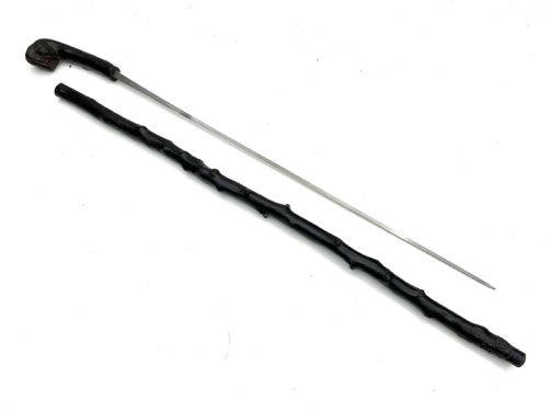 IRISH BLACKTHORN WALKINGSWORD STICK - ADDITIONAL PHOTO 13